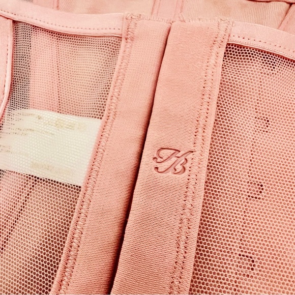 Honey Birdette Jerry Pink Waspie garter belt size Small soft pink - Picture 7 of 12